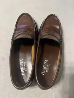 新品未使用　HARUTA ブラウンローファー 23.5センチ