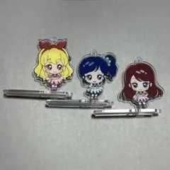 アイカツ! オンパレード アクリルバッジスタンドキーホルダー ソレイユセット