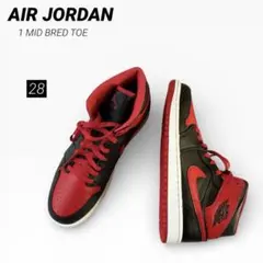 2022AIR JORDAN 1 MID BRED TOE DQ8426-060