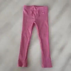 ZARA ピンク ストライプ レギンス 4歳用