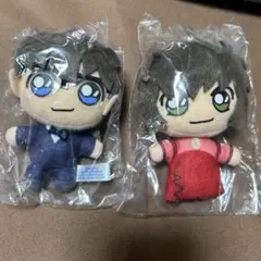 名探偵コナン、灰原哀⭐︎ぬいぐるみ 2体セット ⭐︎セガラッキーくじ賞品