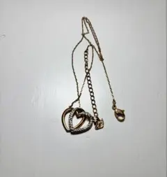 スワロフスキー　ハート　ネックレス