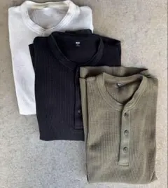 ヘンリーネック 長袖