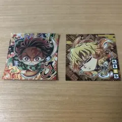 鬼滅の刃 ウエハースシール 竈門炭治郎 我妻善逸 2枚セット