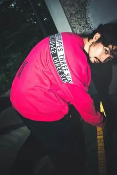 adidas スウェット トレーナー ピンク　常田大希のサムネイル