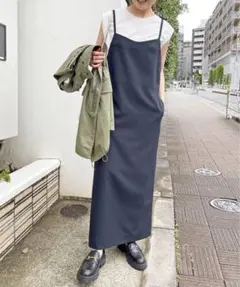 ワンピース DickiesSpick ジャンパースカート レディースサイト売切品 
