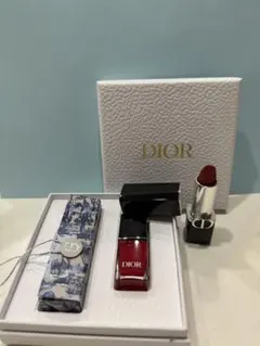 Dior リップとネイルポリッシュ セット プレゼントにも！