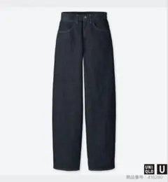 UNIQLO／ワイドフィットカーブジーンズ