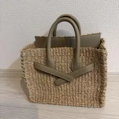 最終値下げ！SEA カゴバック　グレージュ　サイズF 最終値下げ！SEA カゴバック グレージュ サイズF - メルカリ