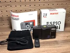極美品PENTAX ESPIO mini ブラック 元箱 付属品 作例ありのサムネイル