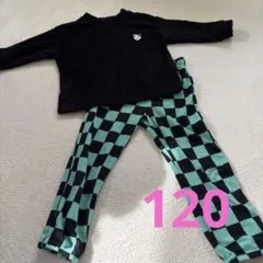 UNIQLO 鬼滅の刃　フリースパジャマセット　120