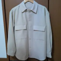 メンズ　GUベージュ上着　Sサイズ