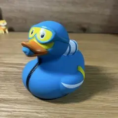 LILALU あひるフィギュア u*i様 LILALU シュノーケル付き ラバーダック アヒル フィギュア