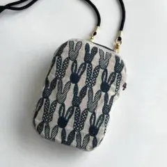 ミナペルホネン　ポンピア　スマホポーチ　ハンドメイド❤︎1-1