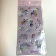◆新品未使用　キラぷくシール　リトルツインスターズ◆
