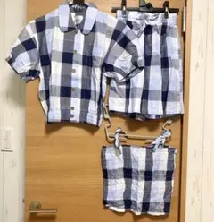 パジャマ　ルームウェア Ｍ　レディース　半袖　半ズボン　チューブトップ　新品