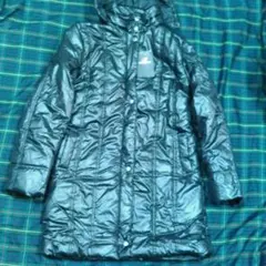 ニューバランスnew balance 中綿入りフード付コート黒L新品未使用タグ付