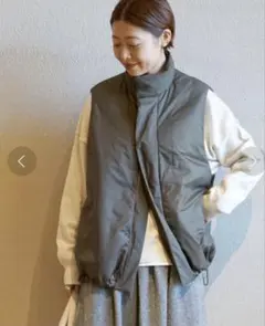 ジャーナルスタンダード ラックス　マイクロタフタナカワタ ベスト