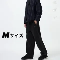 新品未開封 UNIQLO needles フリースワイドパンツ M ブラック