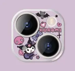 iphone14pro カメラレンズカバー　フィルム　人気　サンリオ　クロミ