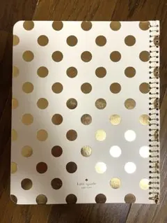 kate spade ゴールド水玉ノートのサムネイル