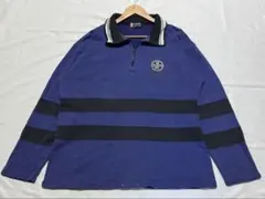 90s CHAPS RALPH LAUREN ハーフジップ スウェットトレーナー