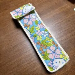 ハローキティ　折りたたみ傘 花柄