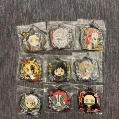 鬼滅の刃 ラバーストラップ 一番くじ 鬼殺の志 参 義勇 煉獄 猗窩座