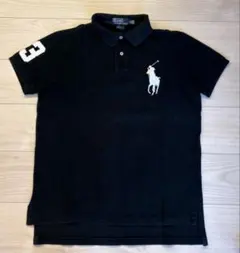 Polo Ralph Lauren ポロシャツ 黒 S 短丈 Y2K - メルカリ