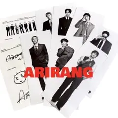 BTS ARIRANG アリラン ステッカー 7タトゥーシール フォトカード　②