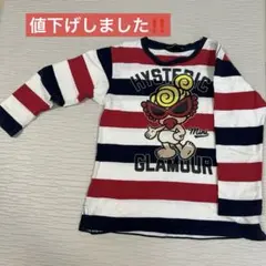 HYSTERIC GLAMOUR ストライプ長袖Tシャツのサムネイル
