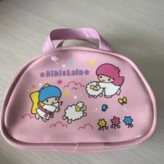 新品 キキララ ミニポーチ サンリオ 当りくじ リトルツインスターズ エナメル