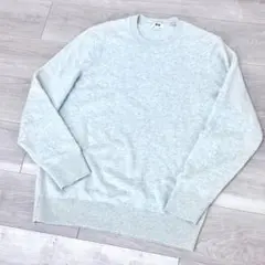 今季新品 ユニクロ カシミヤ クルーネックセーター L
