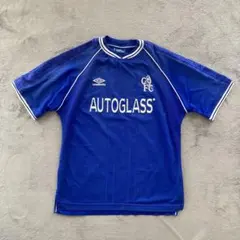 希少 90s チェルシー ユニ AUTOGLASS アンブロ L【小穴有】 - メルカリ