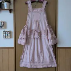 ピンクハウス⭐️未使用⭐️フード付きピコフリルとリボンが可愛い