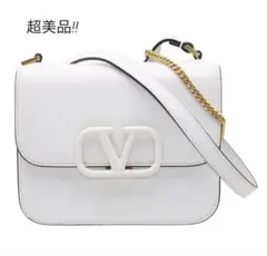 p18【未使用級】ICタグ認証 ヴァレンティノ　Vスリング　チェーン　2way p18【未使用級】ICタグ認証 ヴァレンティノ Vスリング チェーン 2way