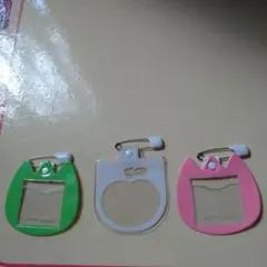 果物型 名札 3個セット