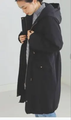 BEAMS HEART 2WAY リバーシブル ダウンコート