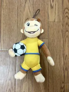 おさるのジョージ ぬいぐるみ マスコット キーホルダー