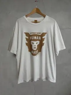 HUMAN MADE STRMCWBY プリントTシャツ ホワイト メンズ S HUMANMADE STRMCWBYヒューマンメイドホワイトTシャツ サイズXL - メルカリ