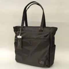 【新品】グッシオウォーモ 19-8099 撥水ナイロントートバッグ ブラックA4