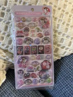 ボンボンドロップシール和柄舞妓さん