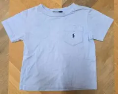 Polo Ralph Lauren ポケットTシャツ ライトブルー y66のサムネイル