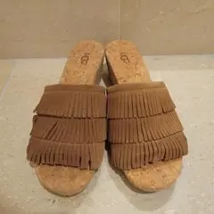 UGG アグ サンダル フリンジ スウェード