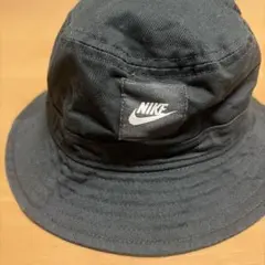 Nike ブラック バケットハット M/L 子供サイズ