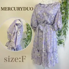 2026年最新】MERCURY DUO 柄：花柄 レディース 半袖ひざ丈