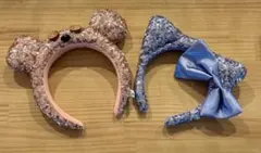 即日発送できます！　ユニバ　カチューシャ　2個セット　【単品売りも可能】