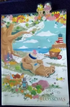 東京ディズニーシー　ダッフィー　クリアファイル