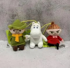 ムーミン谷のなかまたち　ぬいぐるみマスコット 全3種セット