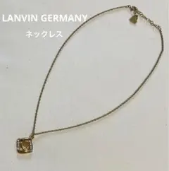 ヴィンテージ LANVIN GERMANY ゴールド ネックレス